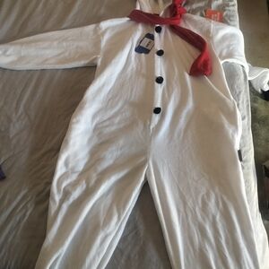 Snowman Onesie with Red Scarf ,Bear,Duck Animal Jumpsuits
